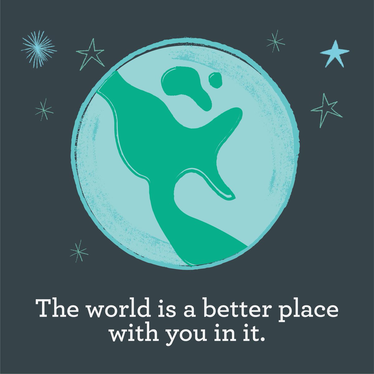 A gentle reminder during #suicidepreventionmonth - the world needs you and your special gifts. To learn more about warning signs and how to help prevent suicide, visit bit.ly/2kPHz5L