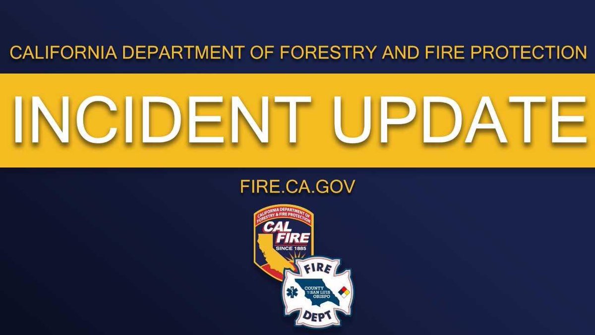 CALFIRE_SLO's tweet image. [Morning Update] #LopezFire 220 Acres and 50% contained. Good progress was made yesterday improving containment lines. Cause: Improper extinguishment of a campfire.