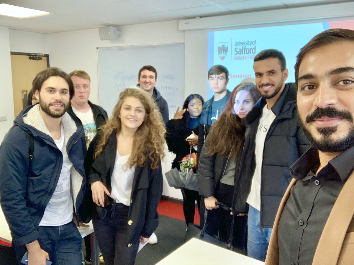 First seminar of Principles of Marketing. It has been very interactive. Students have good understanding of Marketing. 
#marketing #Trimester1 #firstyear #presentations #salfordbusinessschool #uos #MarketingStrategy #customers #principlesofmarketing