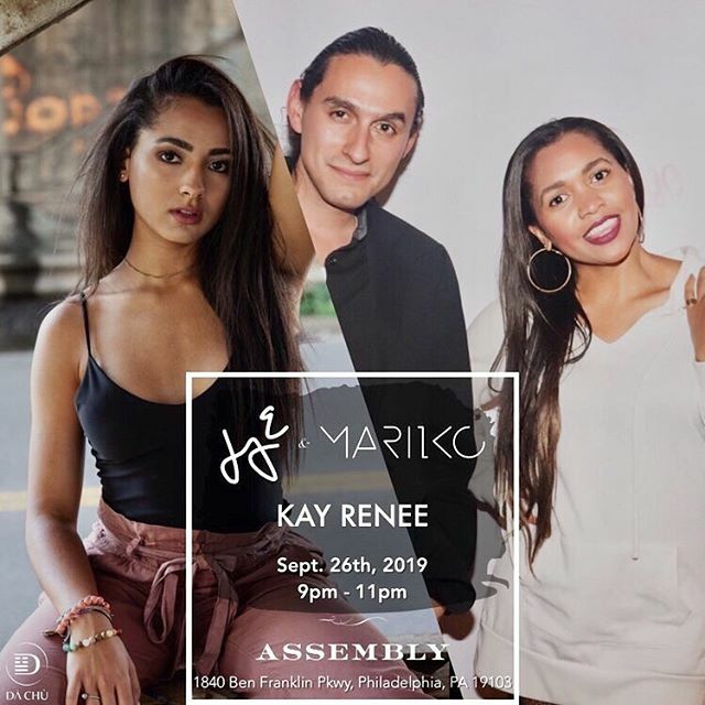 Only1Mariko's tweet photo. Special guest: @kayreneeofficial 
Catch me 🎤 and @thisislarrye 🎸 at @assemblyphl 🌅🎵 This Thursday. 9/26 9-11 pm. Free admission.

S/O to @jordan___ https://t.co/fkBCg3ZKKO https://t.co/nkaqsDQMN8