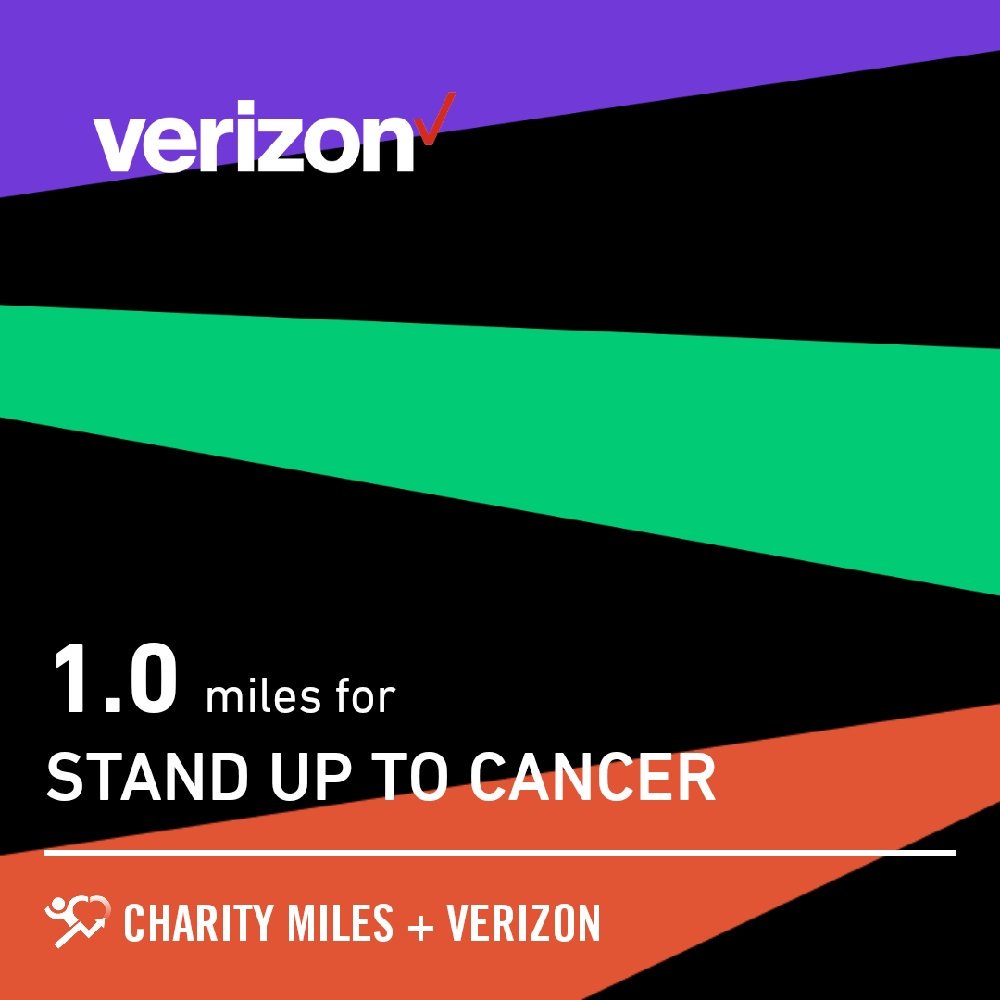 shanzo89's tweet photo. 1.05 @CharityMiles for @SU2C. Thanks to @Verizon for sponsoring me. https://t.co/9rcLPzoB7K #forbubba #forme 
https://t.co/qPilkKhRxa https://t.co/hzNbjzH7bG