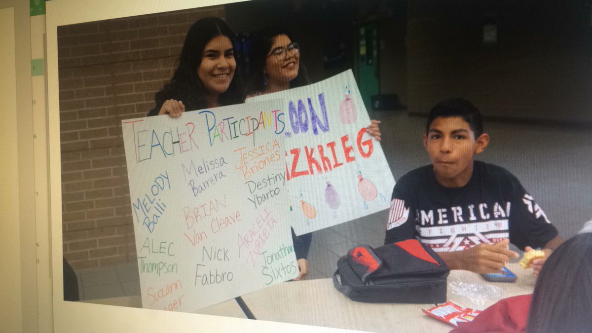 TitanMediaInd's tweet photo. Don’t forget to buy a ticket this week for the Balloon Blitzkrieg! Next Monday before the black light pep rally, students who bought a ticket will be able to throw water balloons at the teacher participants. $1=3 balloons, $2=6 balloons, and $3=9 balloons. https://t.co/yzDalzZA7R