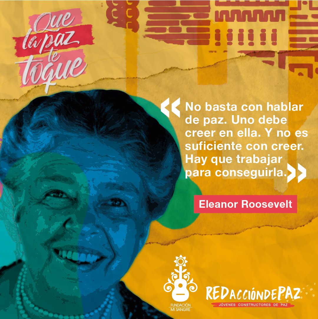 RedAccionDePaz's tweet photo. 💥¡Que las palabras se conviertan en acciones!🙌 Este es el momento de ser parte, de alzar la voz, de participar, actuar e invitar y movilizar a los tuyos. 

Recuerda que esta es una #construcción en la que estás tú, estamos nosotros y muchísimos más. 😉🤝

#QueLaPazTeToque https://t.co/MZ3MDM1iiw
