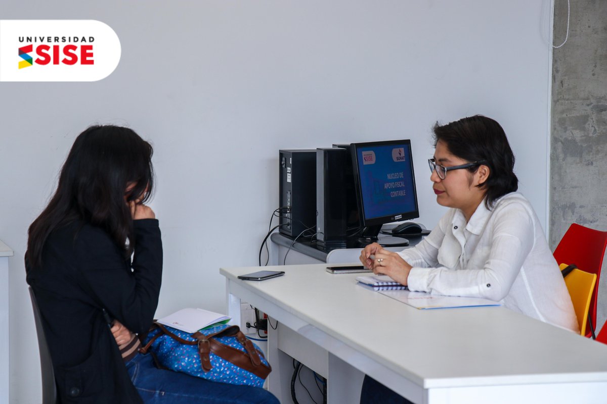 universidadsise's tweet photo. Hoy es el segundo día en que estamos brindando orientación contable y tributaria gratuita al público en general. 🙌 Visítanos en nuestro campus de Ate hasta el viernes 27 de setiembre. #UniversidadSISE #NAF @SUNATOficial https://t.co/ykX2ATlI7I