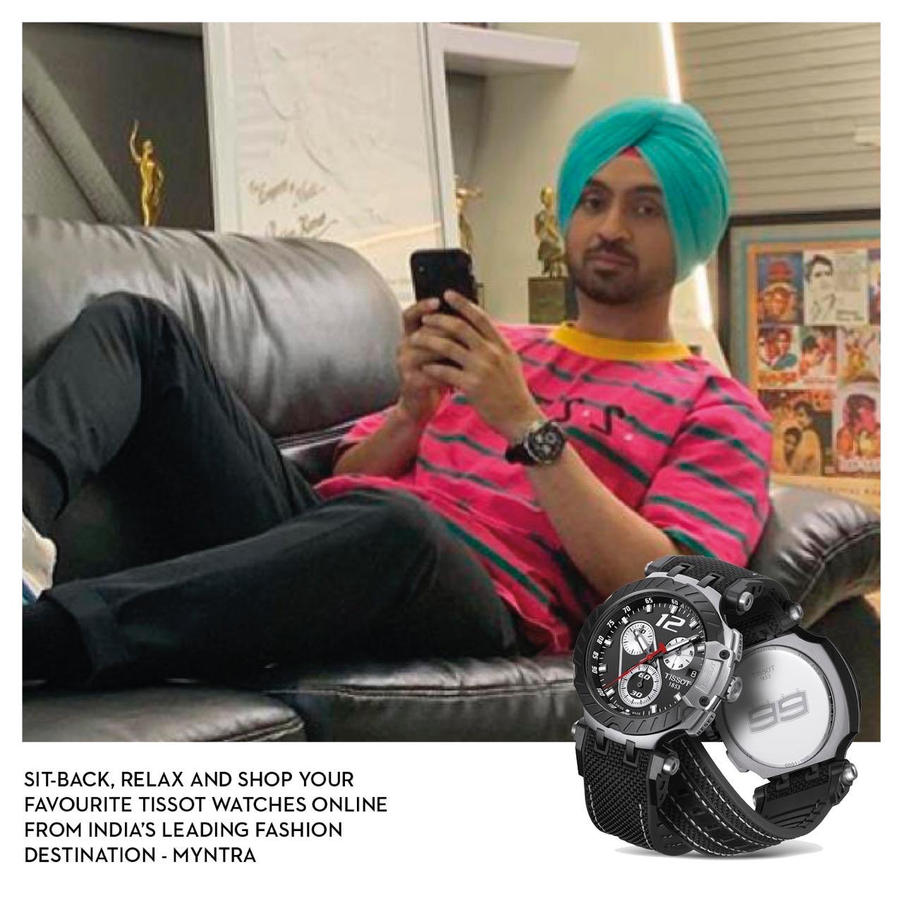 Myntra top tissot watches