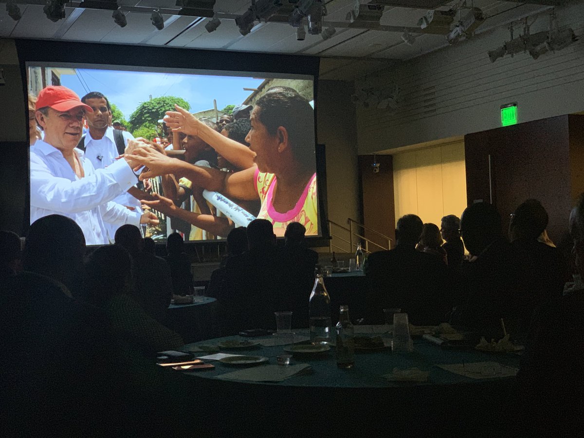 NinaEaston's tweet photo. A big thank you to @CFR_org for screening @SellersEaston film #portofdestiny on @JuanManSantos’ quest for peace! @pattiesellers https://t.co/ZYoMRgrf9g