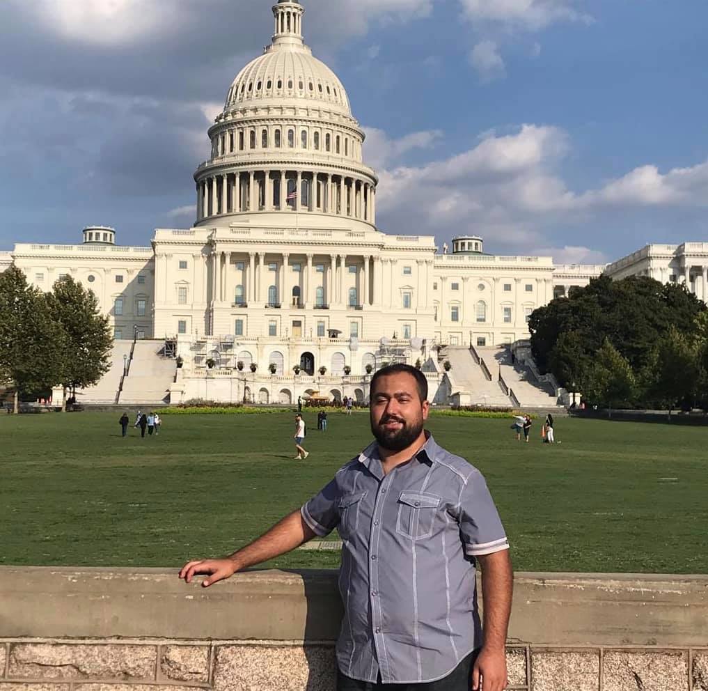 ju_aee's tweet photo. Our wonderful colleague Steven Jabra is in Washington DC now to represent us and to receive "The Best Overall Performance" award and that would be at the AEE main conference in Washington convention center. 
We wish him all the best ! 🇯🇴🇺🇸 https://t.co/OFI4p9ZKbP