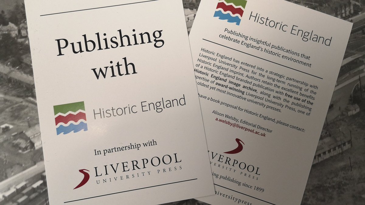 LivUniPress's tweet photo. We're attending the @HistoricEngland staff conference in Oxford this week armed with lots of books and information about our publishing partnership! https://t.co/nLuk8zg2y0