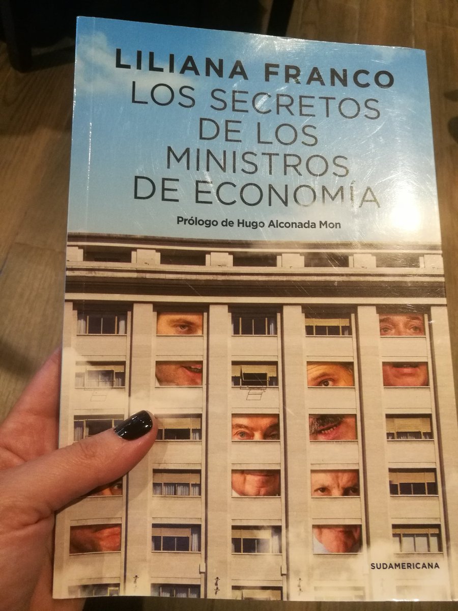 Estoy 100% segura que no hay quien sepa más de los secretos de los ministros de economía que <a href="/lilianafranco20/">Liliana Franco</a>, gran persona y profesional con la que trabajé en Rivadavia! Ya tengo mi libro listo para que me lo firmes ;)