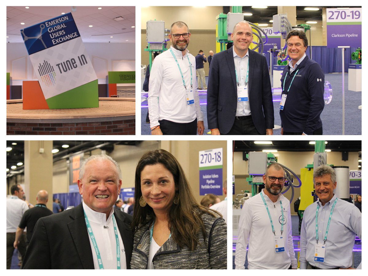 TJohnsonMelle's tweet photo. Emerson User Exchange 2019 bringing out the best from the Isolation Valves Team.  #emerson #emrex #finalcontroltechnologies #mainvalvepartner https://t.co/Ib4XtWDjGk