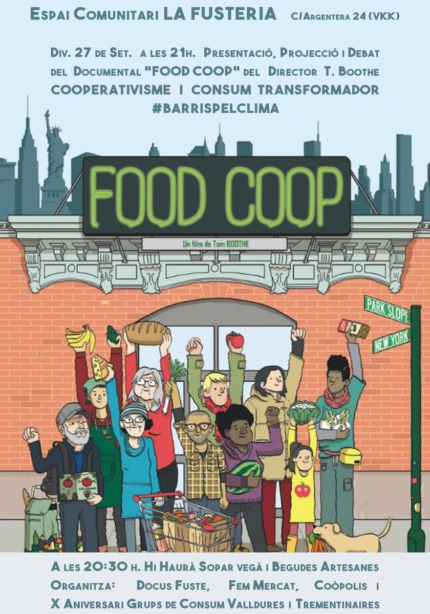 boscturull's tweet photo. Aquest dissabte 28, torna a #Vallcarca el @fem_mercatV !
Consum conscient, paradetes amb productes agroecològics, espai infantil, espai d'intercanvi de roba, compostatge, taller d'estampació, remeis naturals, xerrada, dinar popular, vermut musical...i molt més!
🍆🌶️🥦🍏 https://t.co/SRLiE0YCzz