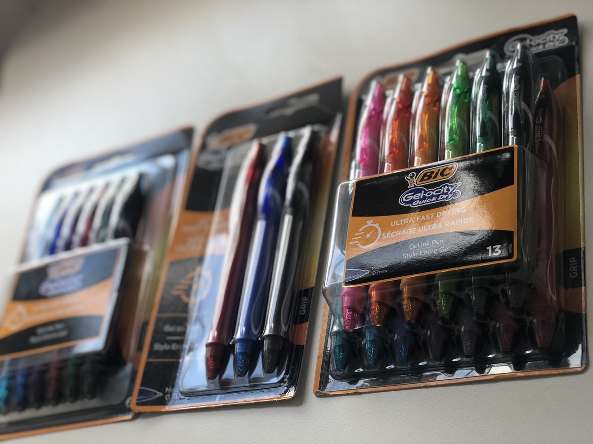 RT &amp; FLW for your chance to win a Bic Gelocity Bundle! 

T&amp;Cs: One winner will be chosen. Only UK residents eligible. Closing date is 29/10/19. 

#comp #win