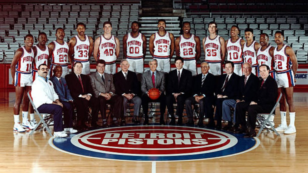 Detroit Pistons Coach 1990