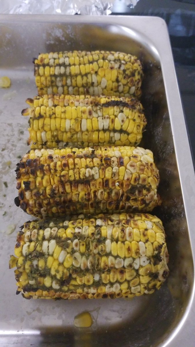 MegMagill1's tweet photo. thanks to pre-apprentice cook students at @snpolytechnic for the best grilled corn! https://t.co/EsZHs0Ooh9