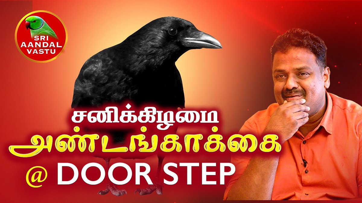 DrPChockalingam's tweet photo. சனிக்கிழமை அண்டங்காக்கை @Doorstep!!! 

https://t.co/5Fw55XCBWA

#BeggartoBigger #AndalPChockalingam #Chocka #1000Rules #சொக்கா #கேளுங்கள்கொடுக்கப்படும் #குறிக்கோள் #இலக்கு #Aim #Goals #ஆண்டாள்சொக்கலிங்கமும்1000விதிகளும் #சேலம்_நிகழ்ச்சி #Salem_Programme
#sriandalvastu https://t.co/xrfz6uU4Ma