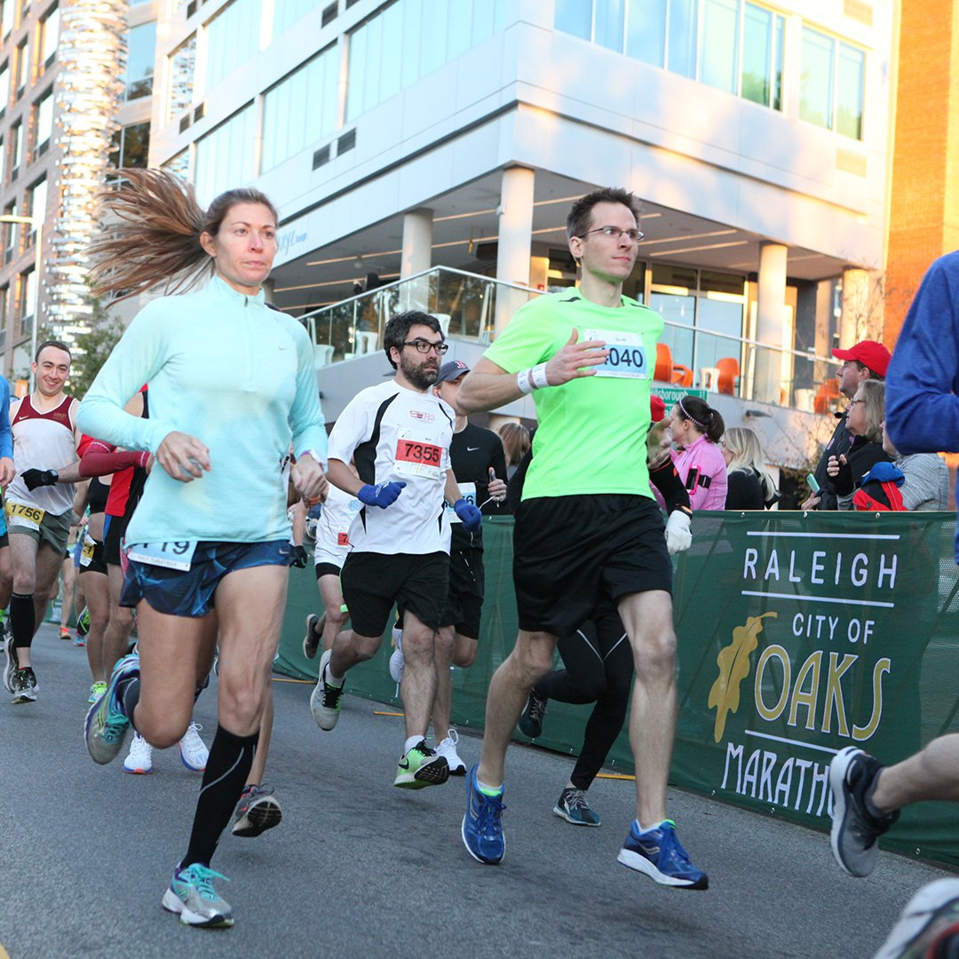Will you be joining us at the <a href="/BlueCrossNC/">Blue Cross NC</a> City of Oaks Marathon on November 3? Prices increase for all distances on Wednesday, October 2. Race over to cityofoaksmarathon.com to save up to $26 on your registration!