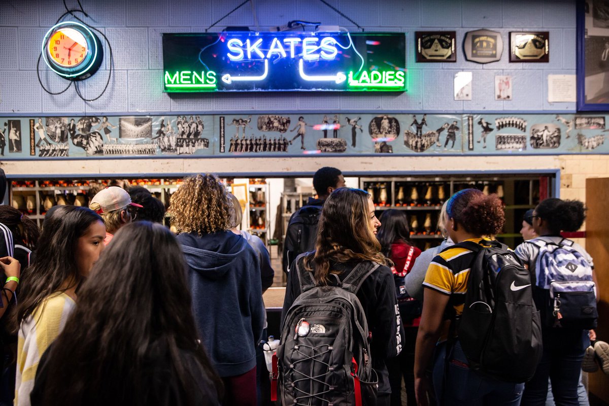 Kicked off the 2019-20 Respect Campaign last night with a skate party at Oaks Park. Madison, Parkrose and Roosevelt high schools altogether to do one of my favorite hobbies. Let’s show up, work hard and be kind to encourage and inspire respect throughout the school year!  