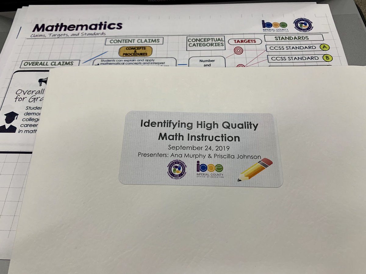 DrAndrus's tweet photo. Learning what to look for in our math classes. Mathematical Practices and what students do. #cuhsdalwayslearning #CommittedtoExcellence https://t.co/lHTXVvQDOP