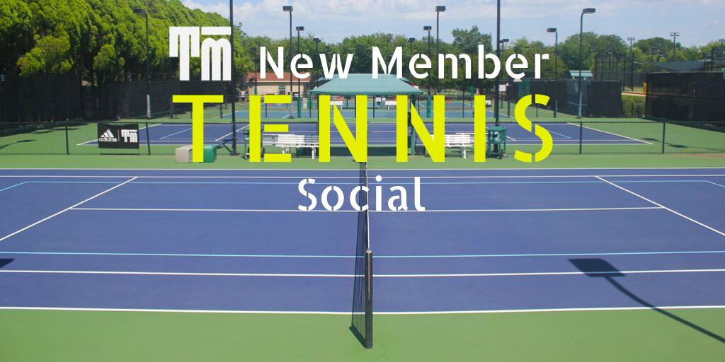 Looking forward to our New Member Social Night this Thursday, Sept. 26 from 6:30-8:30pm! Tennis, great food, drinks and some awesome prizes will be raffled off! All members are invited. RSVP w/ Sumeet spatel@tbarmtennis.com#tennis #dallas #dallastennis #newmembersocial #tbarm