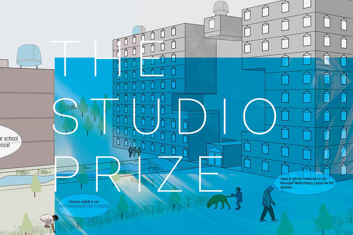 Sloan_Valve's tweet photo. Meet the winners of the 2019 #StudioPrize, sponsored by Sloan and @architectmag. The recipients of the #SloanAward from @NJIT envisioned “hydrohoods” in Mumbai’s eastern waterfront. https://t.co/5SaDBxmHL7 https://t.co/tiT8rmyq1W
