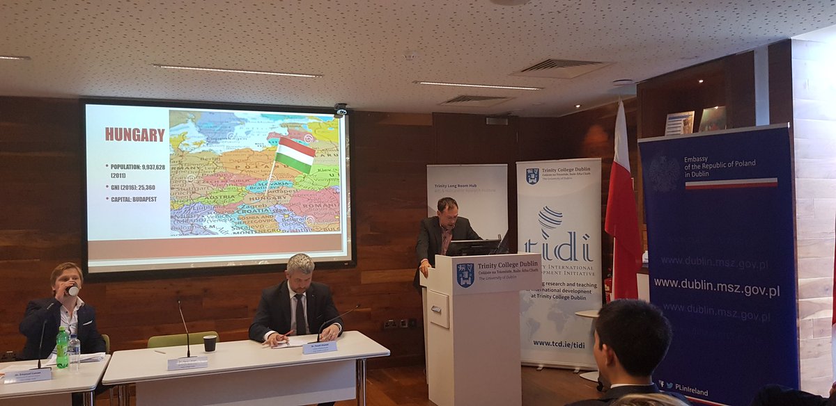 TCDTIDI's tweet photo. Dr Balazs Apor speaking about '1989 and the historical legacies of communism in #Hungary 30 Years On' during 30 Years On Conference hosted by @TCDTIDI. @TLRHub @tcddublin @tcdglobal https://t.co/LowcwwqQ0i