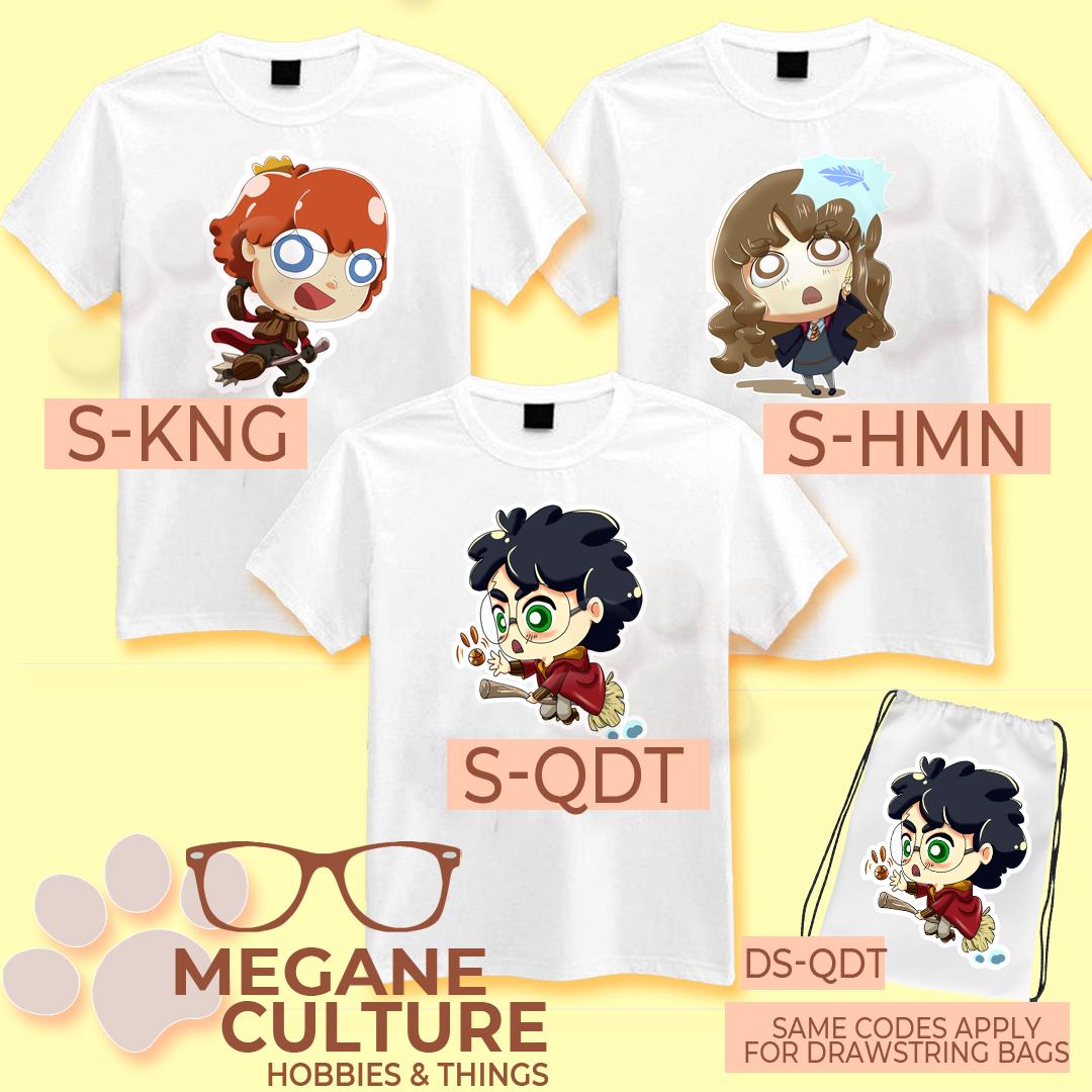 MeganeCulture's tweet photo. ACCIO!
Have your wand and broom ready!
Get your fill of Magic with some of our designs!
Prints are available for shirts and drawstring bags!
Order via DM!
#merch #fandommerch #pinoyshop #collectibles #fandommerchph #fandom
Designs are unofficial art by @Kichan013 https://t.co/F0Ln1k6Lr4