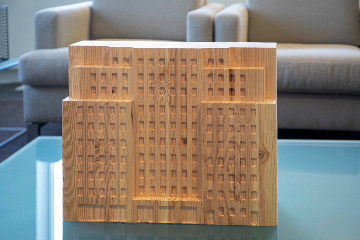 buildinginwood's tweet image. CNC modeled design of the facade of the JHI building at 170 St. George St. 

Thank you @StructureCraft_ and Structure Fusion @dom_briand for providing the samples for #UofTDaniels student Yuluo Wei&apos;s art exhibit at the Jackman Humanities Institute.

#masstimber
