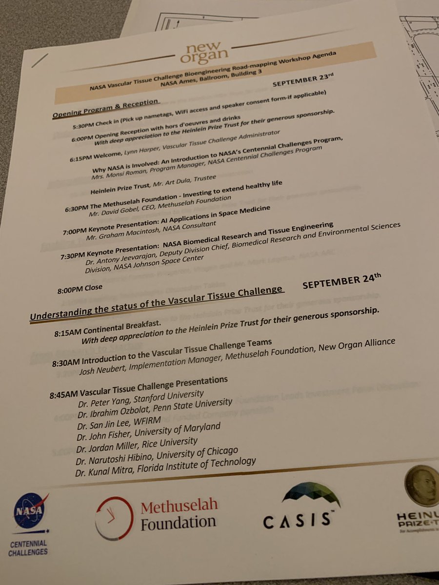 radbuzzz's tweet image. Incredible presentations at the NASA - National Aeronautics and Space Administration #newprganalliance #vascularization #challenge w world class scientists