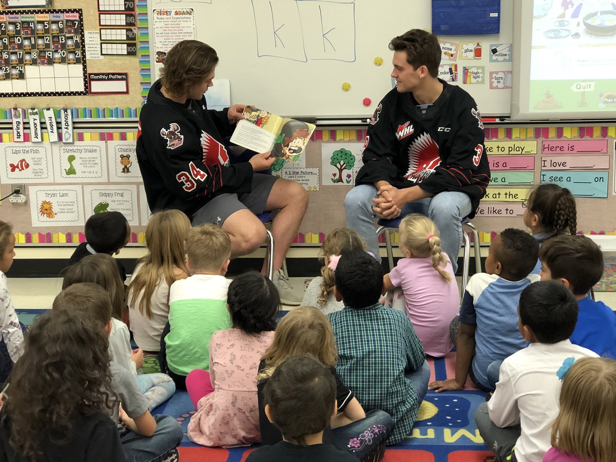 Today is our first Read to Succeed of the season. 

Thank you <a href="/PrinceArthurMJ/">Prince Arthur Community School</a>