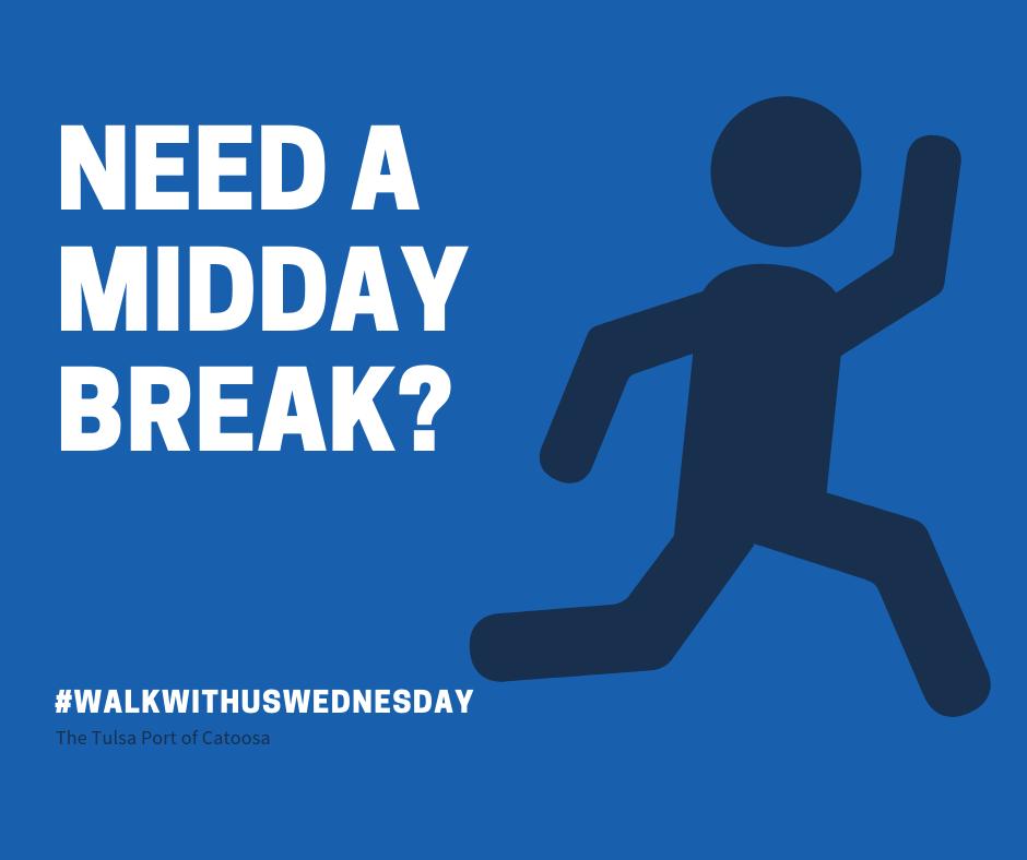 Do you want a break in the middle of your work day? Come join us for #WalkWithUsWednesdays to move your legs and enjoy the fresh air. 👟 🚶