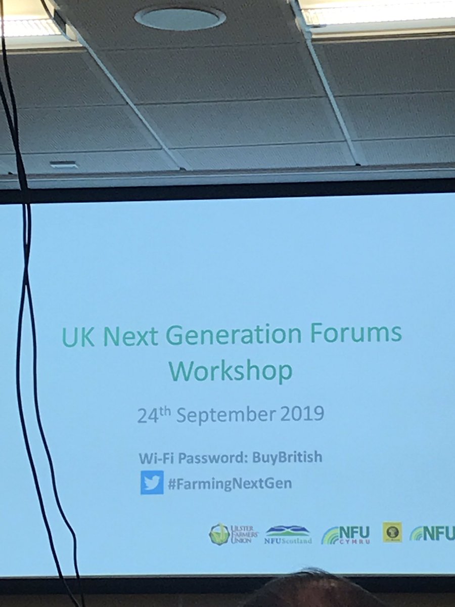 Chair_WalesYFC's tweet photo. On the way home after a brilliant time with the @NFUCymru @NFUtweets @NFUStweets @UFUHQ at the first Next Generation Conference. Informative  and great to meet delegates from across the UK #FarmingNextGen #WeAreWelshFarming https://t.co/6WogMEGDZl