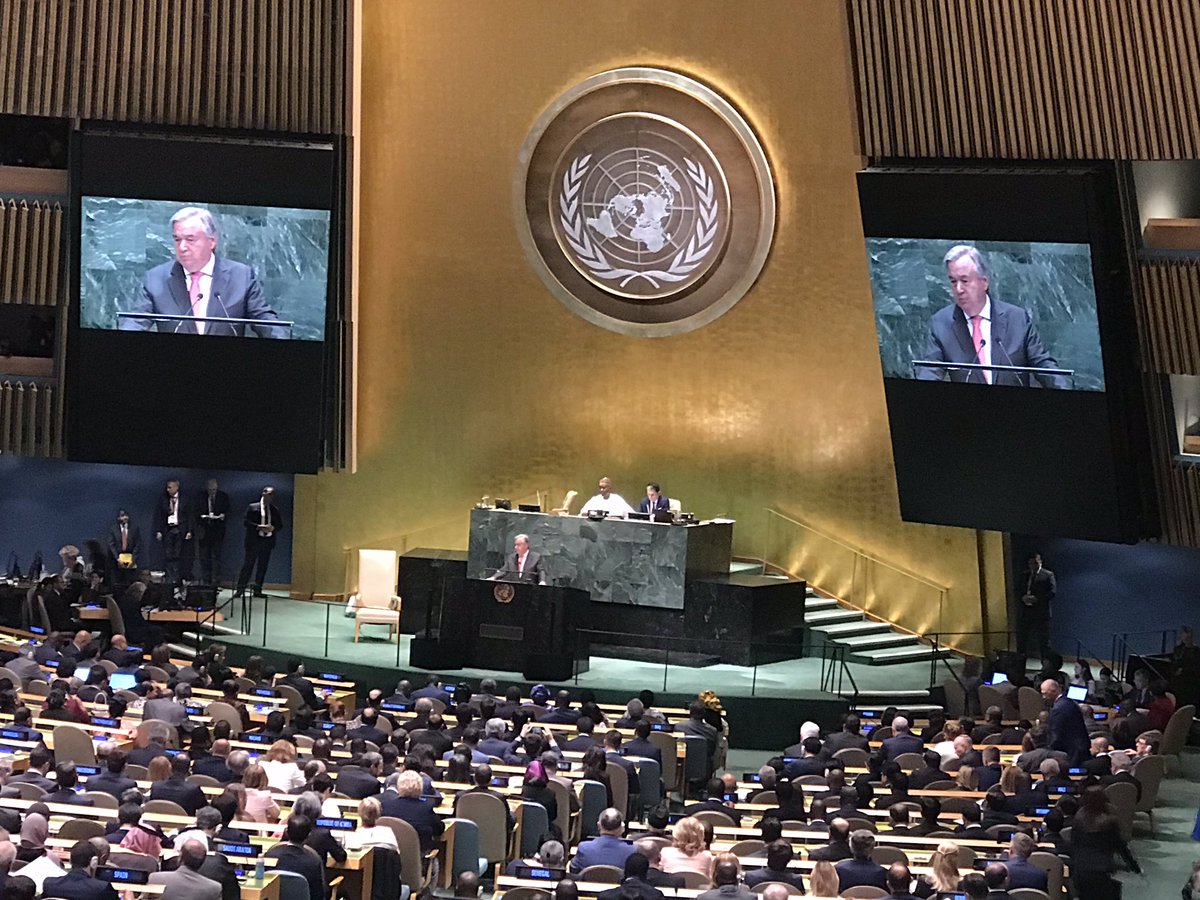 The Secretary-General of <a href="/Int_IDEA/">International IDEA</a> <a href="/IIDEA_UN/">International IDEA @ the UN</a> <a href="/KevinCasasZ/">Kevin Casas</a> at the high level segment of the 74th Session of the United Nations - Building trust in democratic institutions and processes may uniquely contribute to effective multilateralism and the achievement of the <a href="/2030Agenda/">2030 Agenda</a>