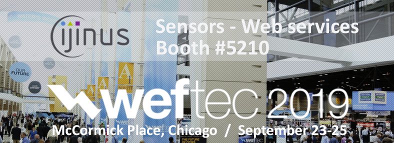Wireless &amp; smart instrumentation 
Visit us at booth 5210 #weftec #ijinus #iot #sensor