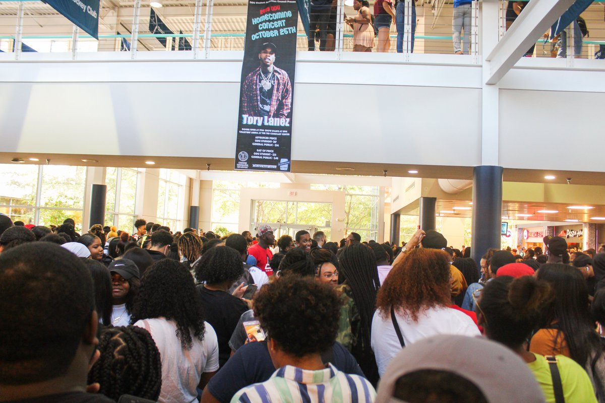 There you have it, #ODU! Your 2019 homecoming concert is <a href="/torylanez/">Tory Lanez</a>!🦁Purchase your tickets now at bit.ly/2m7ZzZo 🎟️🎶