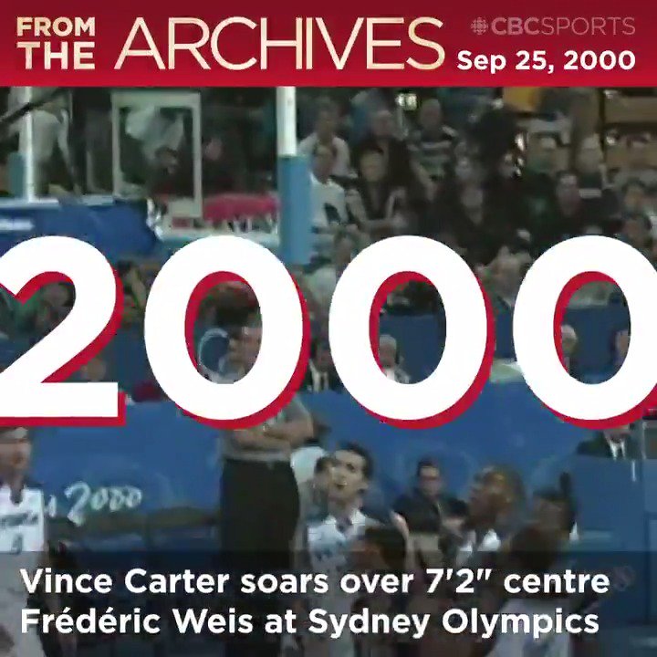 Vince Carter, Sept. 25, 2000