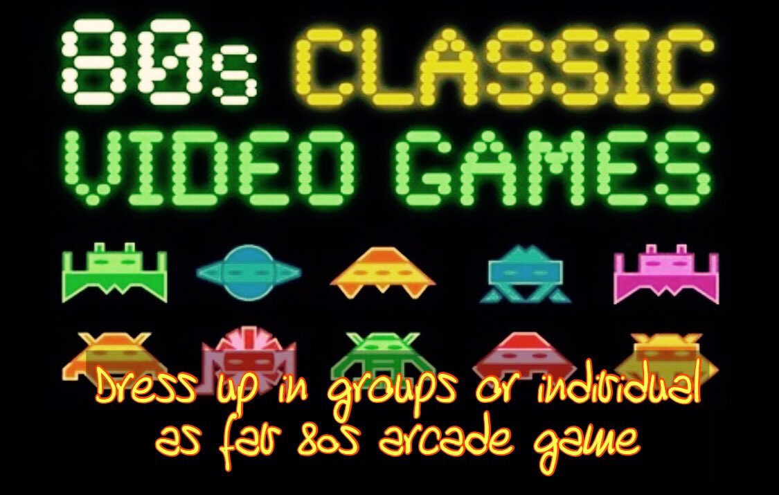 🗣ATTENTION All JUNIORS!🗣 Don’t forget to dress up in your favorite arcade game attire, TOMORROW (9/25) 🕹👾 Let’s win that spirit stick class of 2021! 💚 #arcadewednesday #spiritstick #homecomingweek #hoco