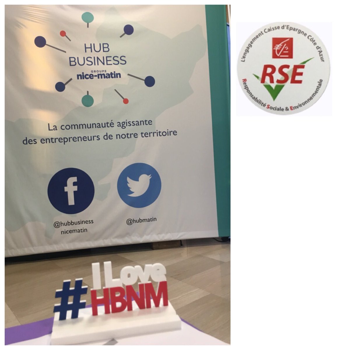 PascaleG_RSE's tweet photo. En direct du #HBNM ! 😉 restitution des travaux de l année avec un zoom #RSE #CECAZ @CE_CotedAzur => découvrez le supplément lundi prochain dans le journal @Nice_Matin https://t.co/OZZmhRw8EW