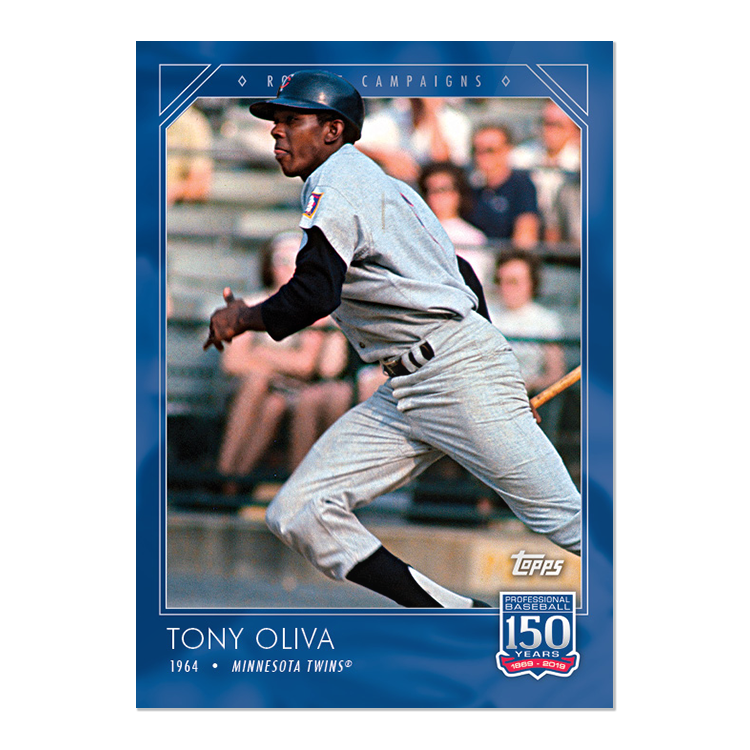 CardboardStats's tweet image. New week of #150YearsofBaseball

#88 Tony Gwynn, Padres - Records &amp;amp; Award Winners
#89 Jackie Robinson, Dodgers - Historic Moments
#90 Tony Oliva, Twins - Rookie Campaigns