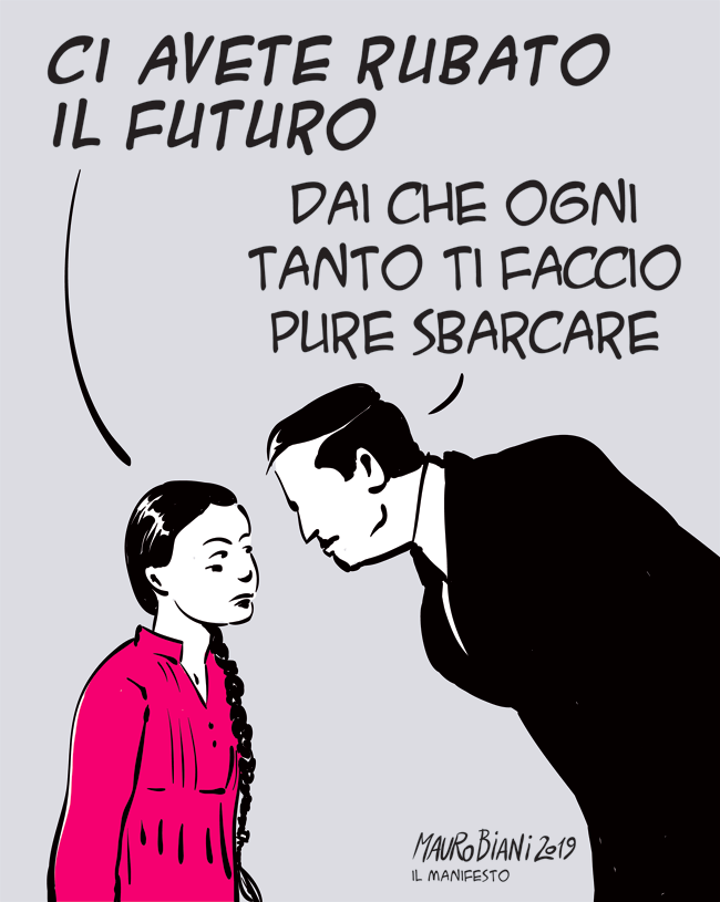 #GretaThunberg Dai.
<a href="/ilmanifesto/">il manifesto</a>