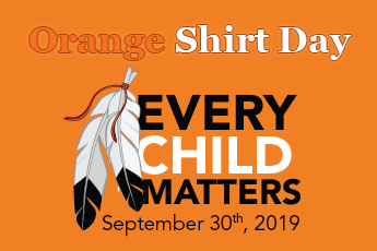 OCDSB's tweet photo. A reminder to all #OCDSB schools that Orange Shirt Day is September 30th this year. Join us in showing your support and dedication to the TRC Calls to Action. #TruthAndReconciliation #OrangeShirtDay2019 #EveryChildMatters https://t.co/TgKKj7to2G https://t.co/frcQJLzTW5