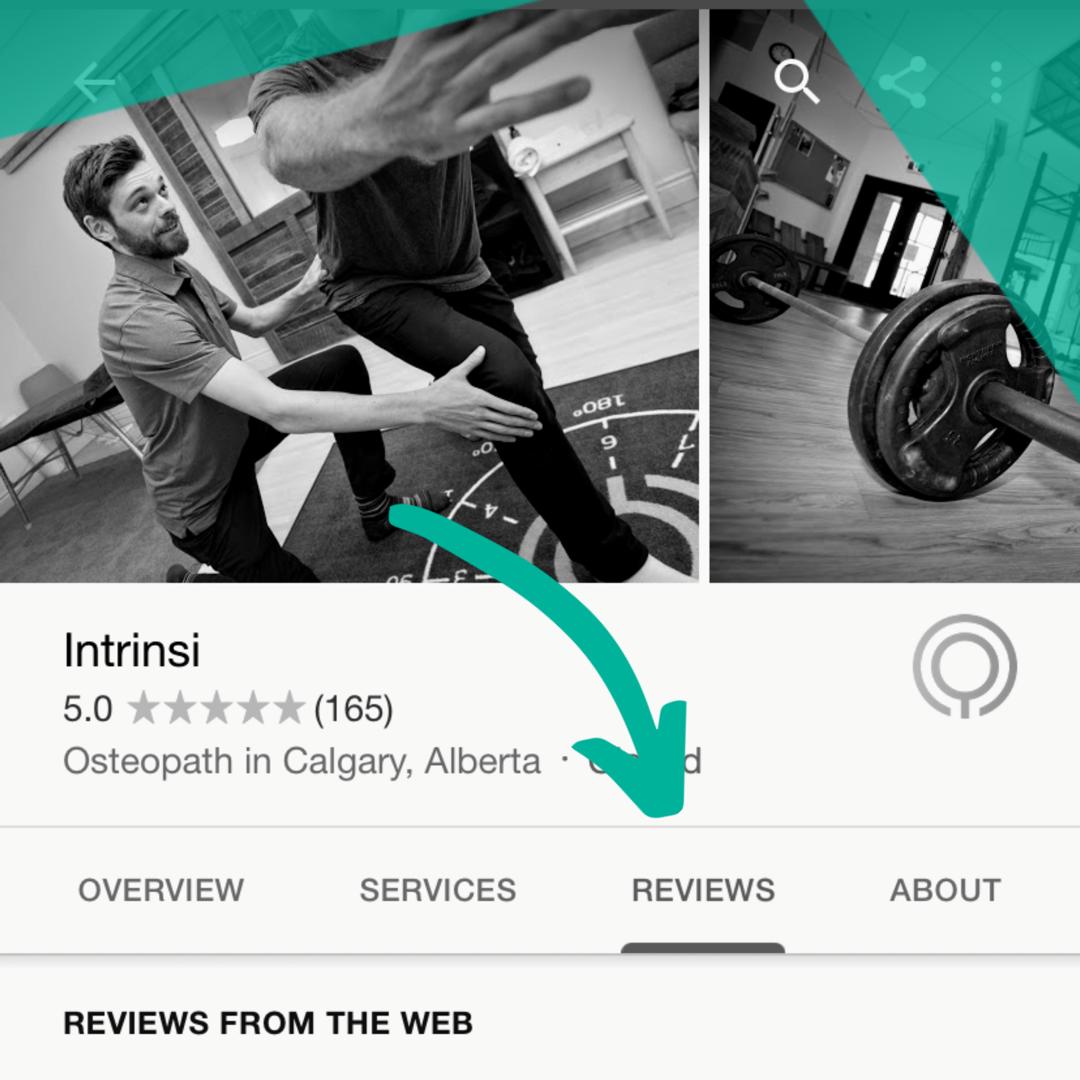We LOVE hearing from you! Ask our Patient Experience Coordinators to text or email you a link at your next visit so you can drop us a review on Facebook or Google about your experience with Intrinsi. We always appreciate the feedback #yyc #yycbusiness #physio #chiro #massage