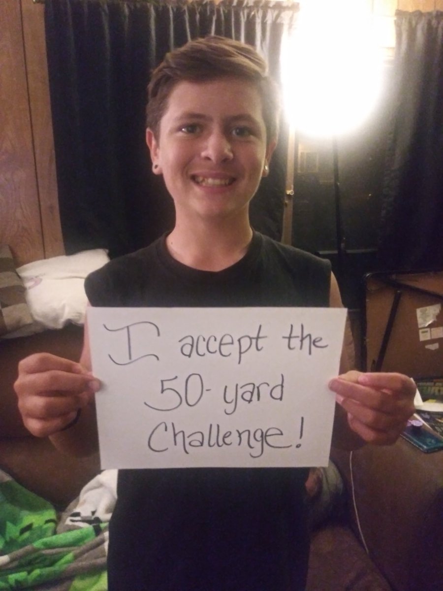 iamrodneysmith's tweet photo. Family,Please help me welcome Zach (13) From Gardner,KS to the family . He  has  stepped up and accepted our 50 Yard Challenge .Thank you for wanting to make a difference in your community 

More info about the 50 Yard Challenge :https://t.co/JgHLlstRWf https://t.co/EbqRvc8NOA