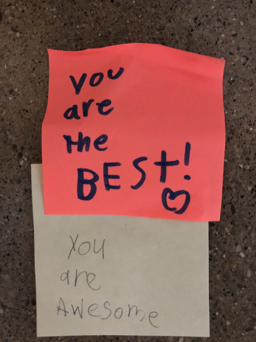 3wlittlefalls's tweet photo. When youβre in the middle of a math lesson & you can hear giggling outside your room...something is up! #spreadingkindness #suspiciousactivity #noteseverywhere https://t.co/PzmSS6OQEM