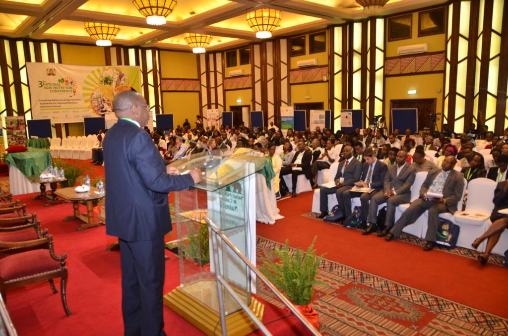 Today I launched The Agri Nutrition Curricula-Kenya School of Agriculture, during the 3rd National #AgriNutritionConference2019 at Safari Park Hotel.

The Conference is expected to share experiences &amp; accelerate progress towards attainment of food and nutrition security goals.