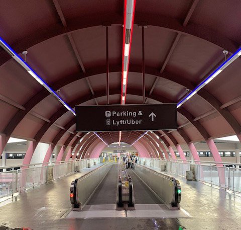 LASairport's tweet image. Good news for our Lyft and Uber users: We’re relocating the Terminal 1 pickup area! Starting this Wednesday, simply cross the pedestrian bridge to the parking garage on Level 2, make a right and meet your driver 🚗

#TravelTipTuesday