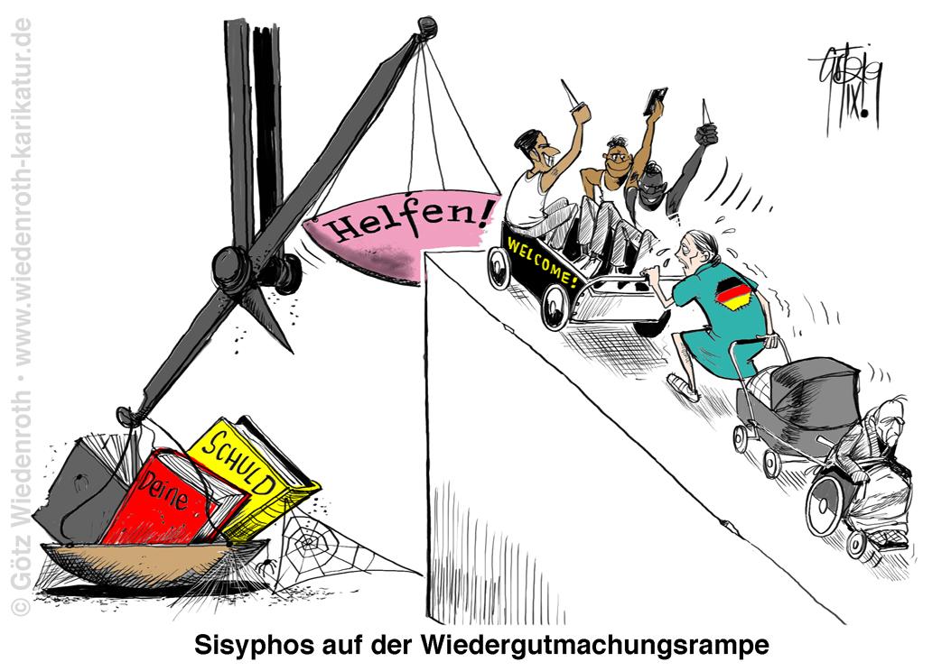 Eddie_1412's tweet photo. @jouwatch Schuld, Scham und Helferkomplex: "Komm, Abdul -- laß uns nach Alemania gehen und den bekloppten Deutschen bei Ihrer Traumabewältigung helfen!" https://t.co/cdO2WINoii