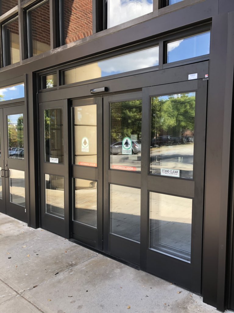 Joel_K_Kramer's tweet photo. You kids today with your automatic doors... YOU DON’T KNOW WHAT IT WAS LIKE TO TRY TO GET INTO HODGES LIBRARY! https://t.co/fBHWRJGvwP