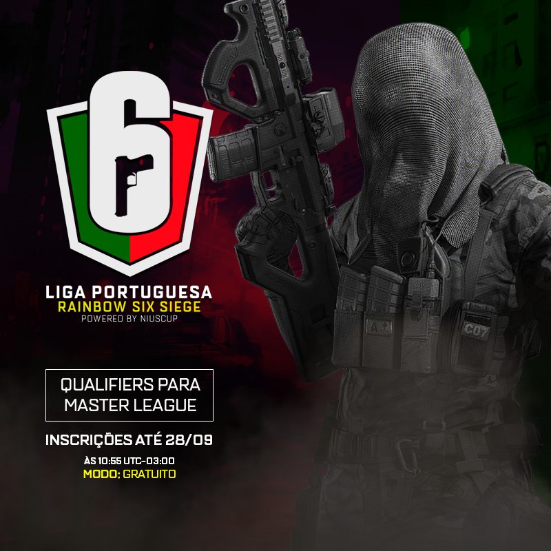 NiusCup_eSports's tweet photo. Esse final de semana já ocorrem os jogos da Qualifier para a Master League! As inscrições encerram no dia 28/09, garanta já sua vaga! #R6PT #LPR6 #R6S
Inscrições em https://t.co/q04RfArGHC https://t.co/On71BKHuBN