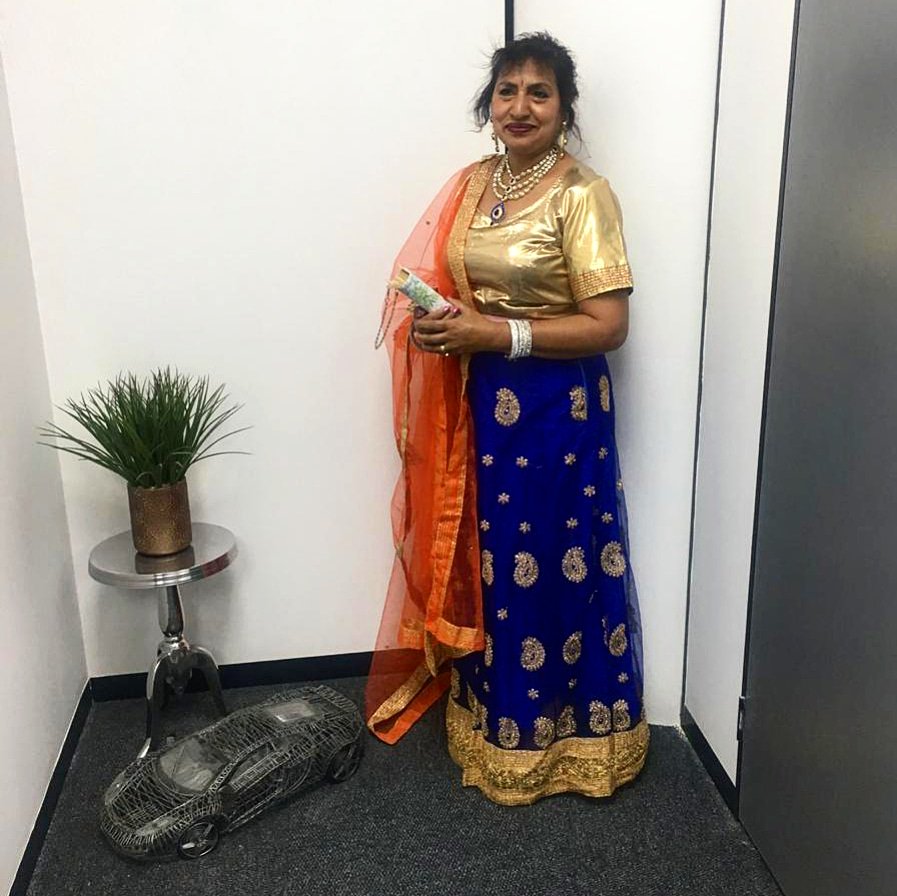 Meet Priscilla, our esteemed Creditors Clerk at #Daytona. It's not likely that you'll spot her on the showroom floor, because she's hard at work in the finance dept, ensuring that things get done! Here she can be seen in her traditional Tamil attire in celebration of #HeritageDay