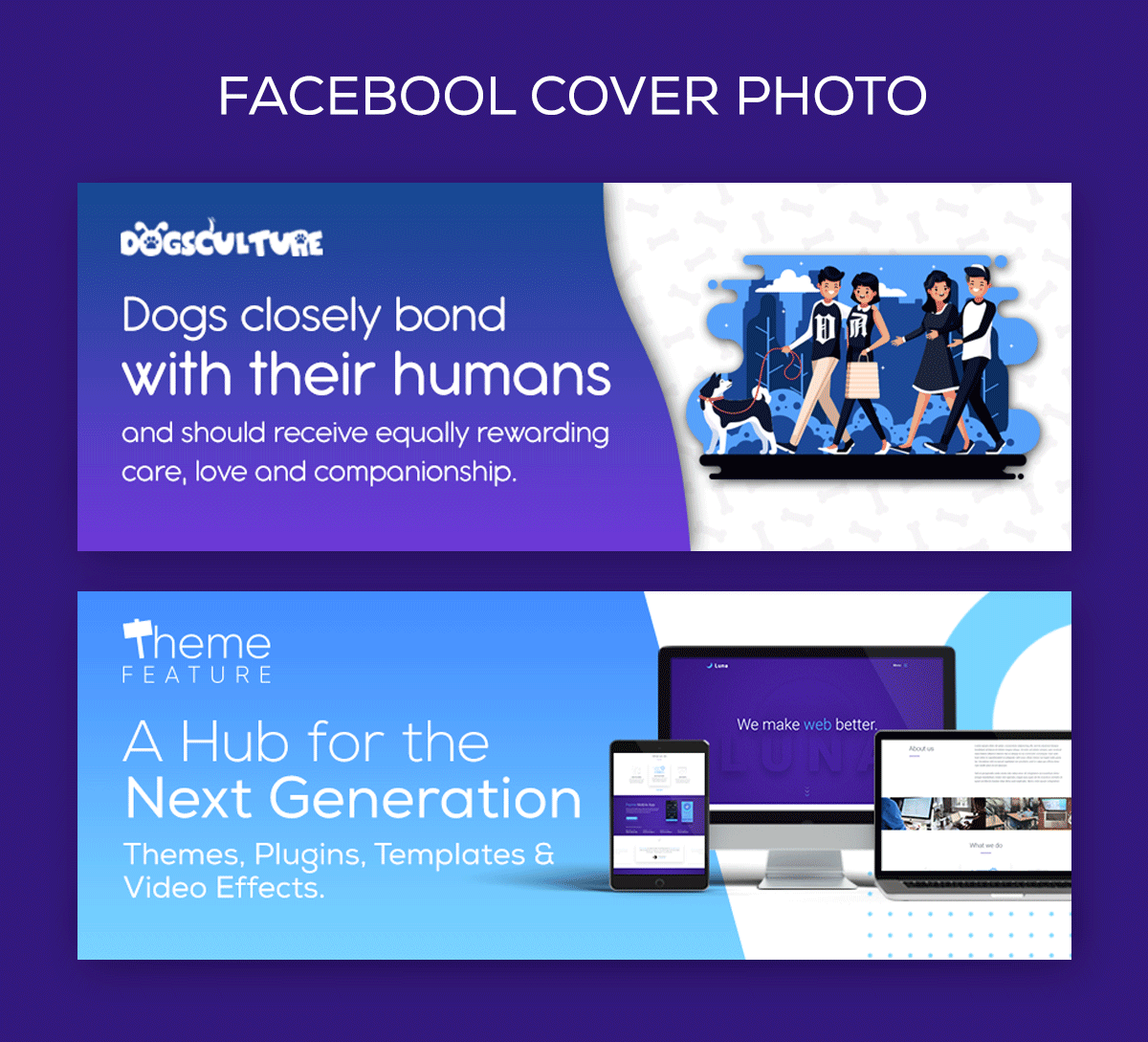 DesignNext2020's tweet photo. New 2 Facebook Cover Photo Design for my client Rumi This is her Brand Facebook Cover Image Theme Feature And Dogsculture

Looking for branding? Feel free to message me!
See More Social: https://t.co/OTmD4ZE6xn

#facebookcoverphoto #facebookcoverdesign #facebookbanner #coverphoto https://t.co/dJ4G2DUlxv
